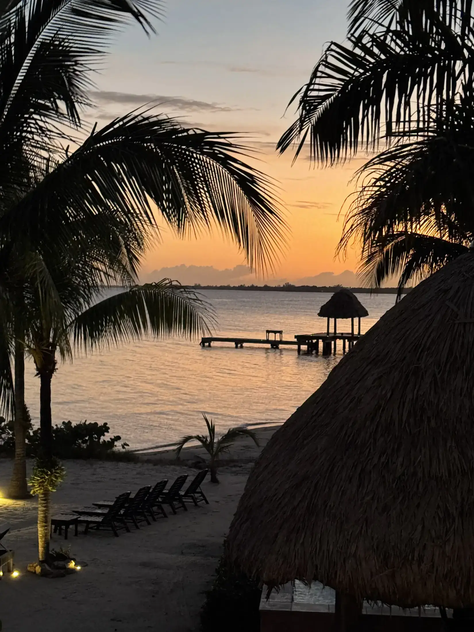 Belize travel scene featuring Placencia accommodations