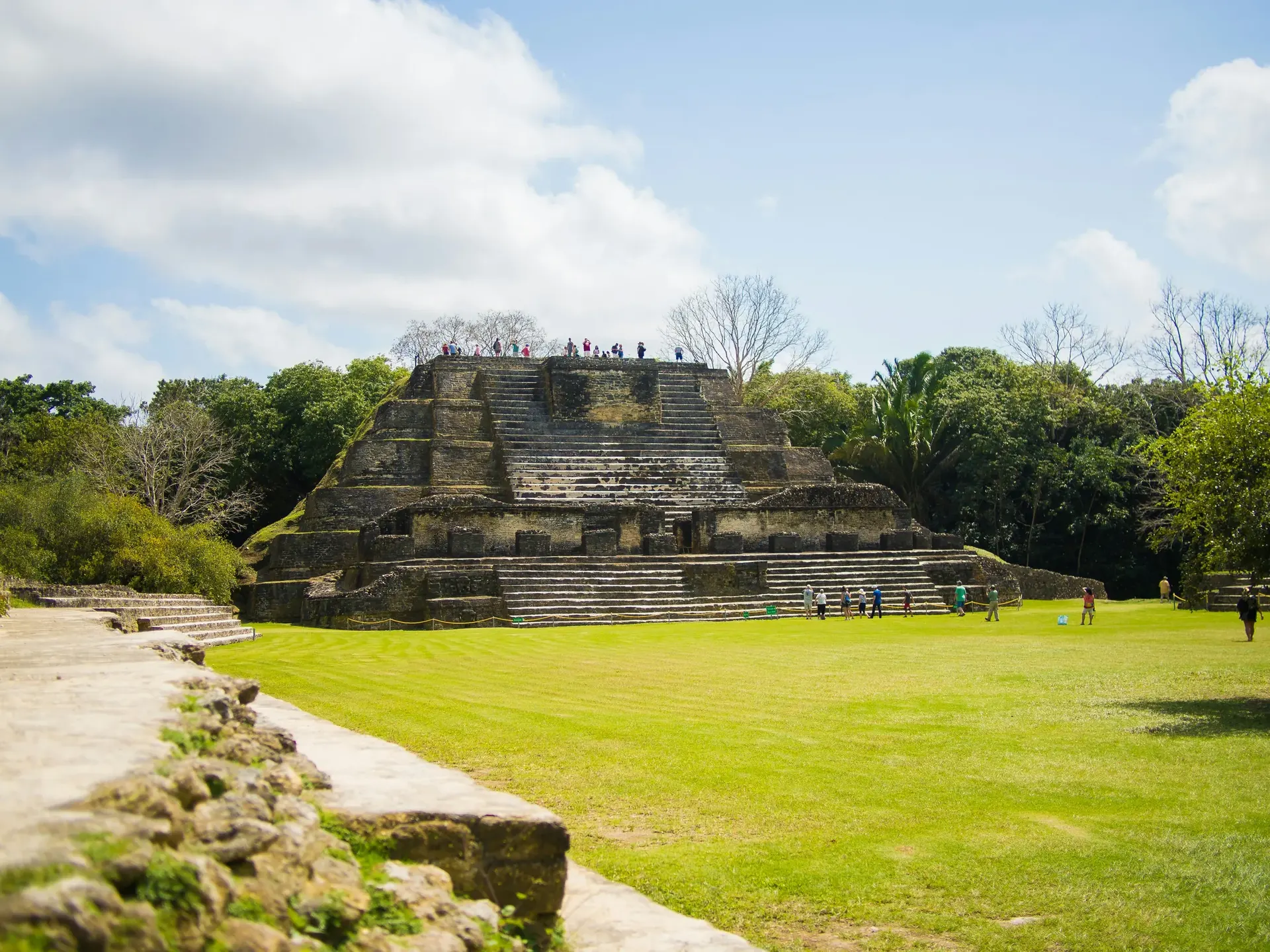 Temple of the Masonry Altars at Altun Ha, Belize