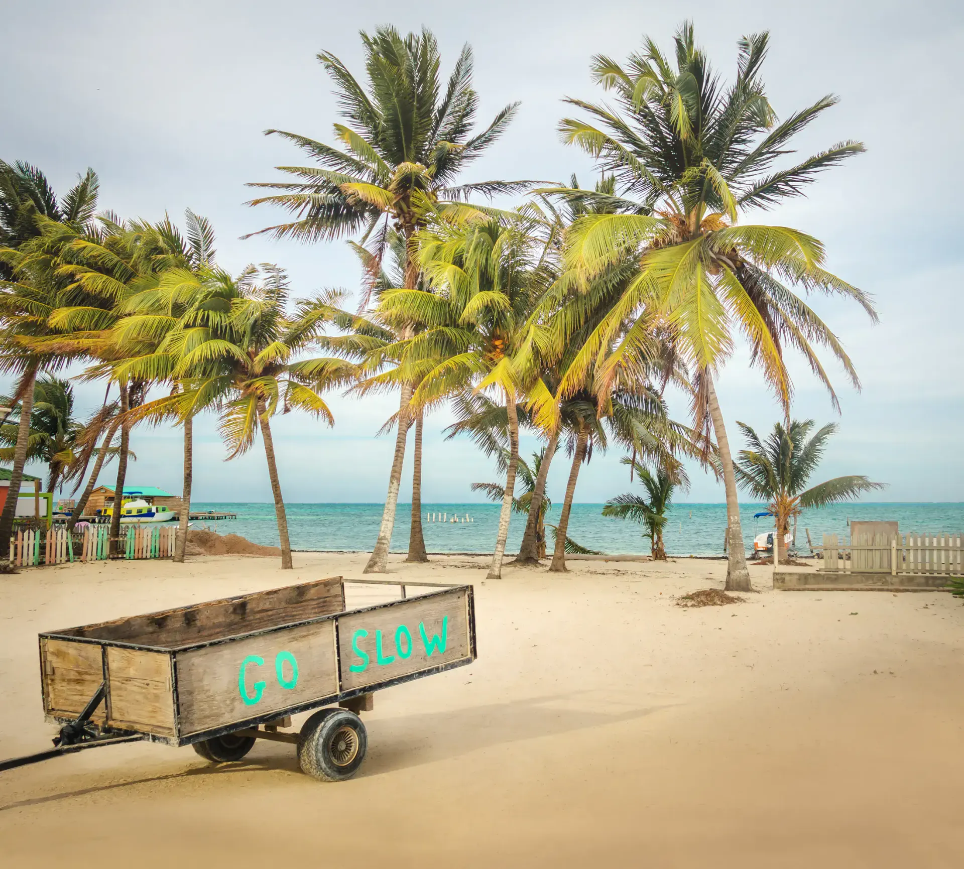 Belize travel scene featuring Caye Caulker