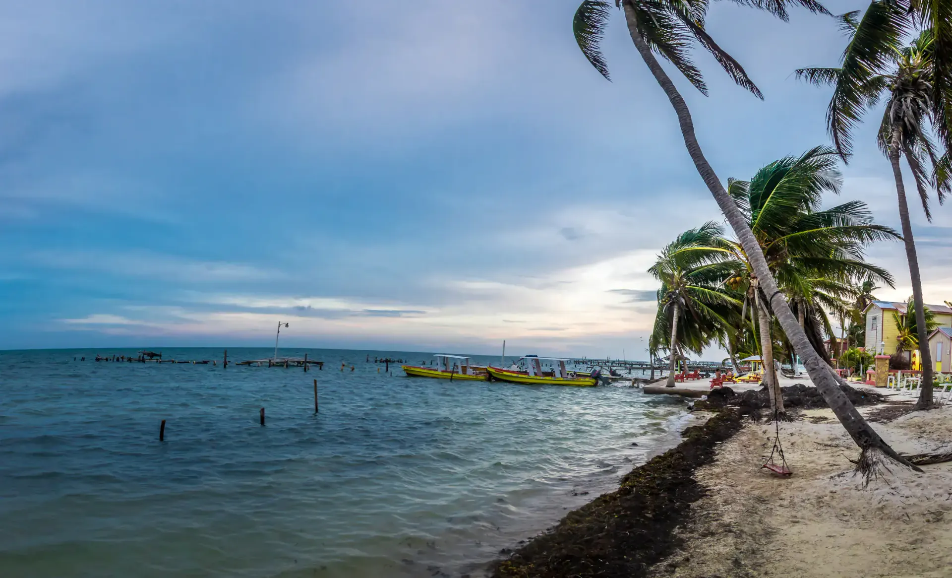 Belize travel scene featuring Golden Hour Sessions