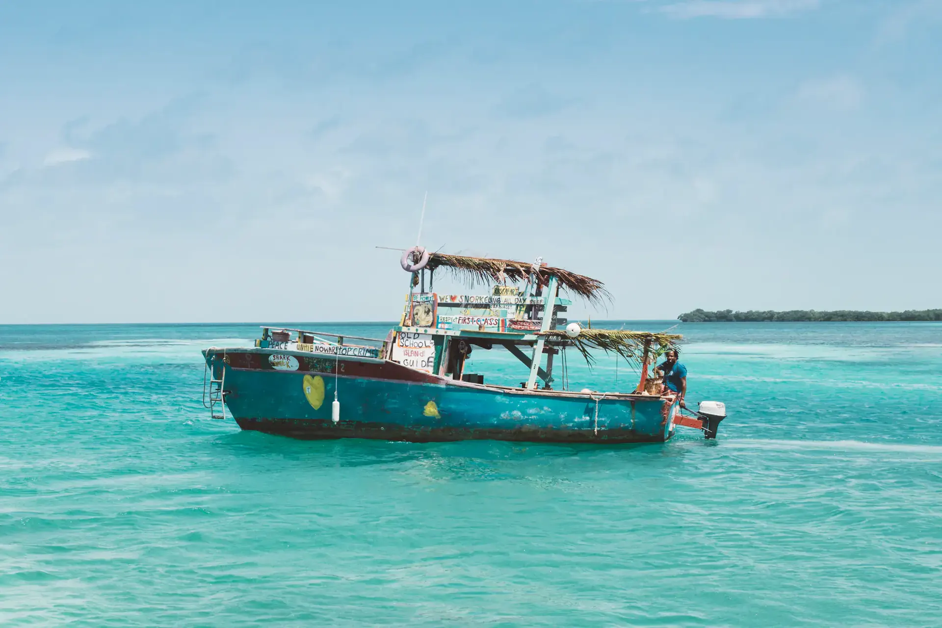 Belize travel scene featuring Island Day Routes