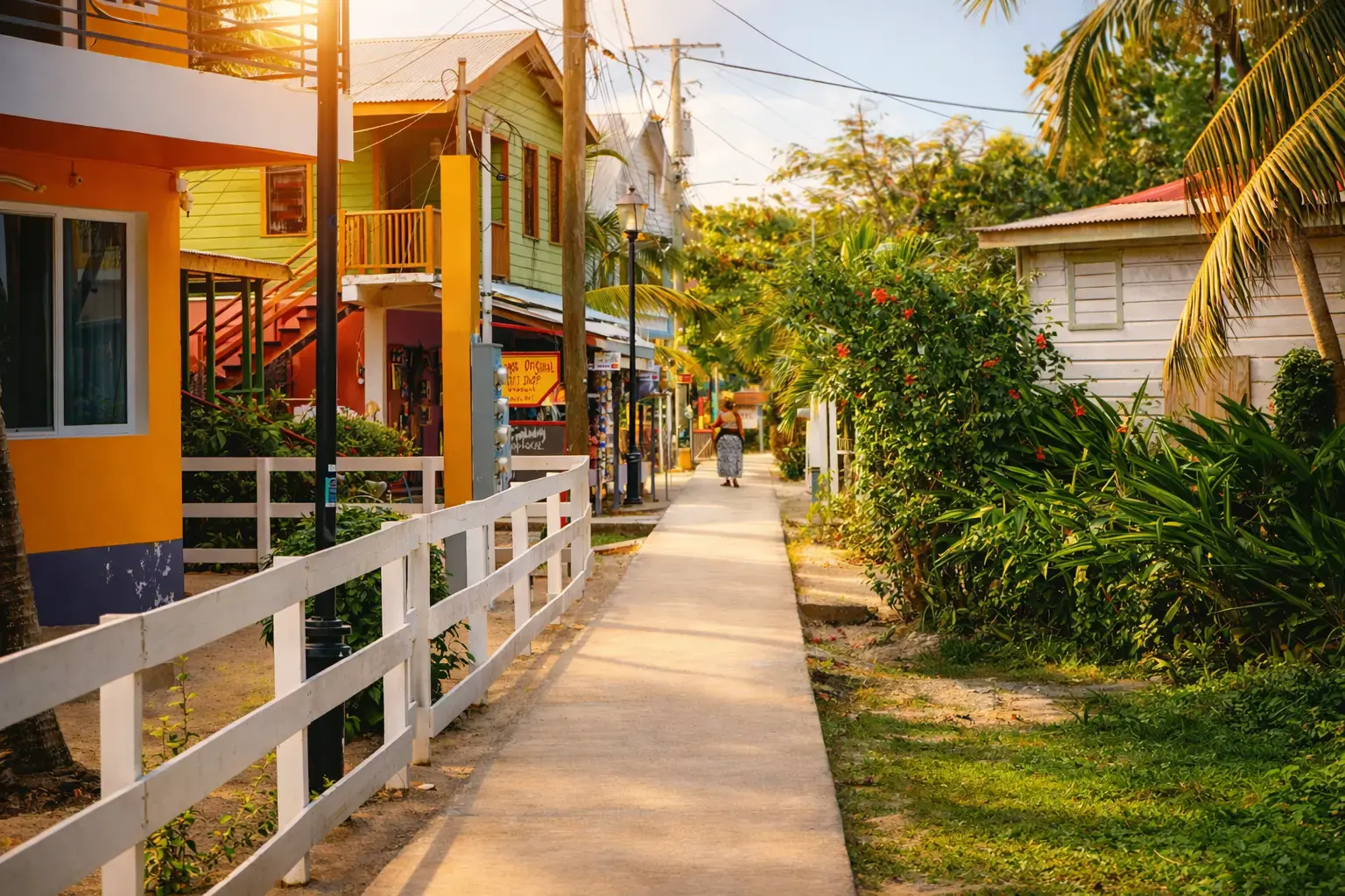 Belize travel scene featuring local culture in Placencia