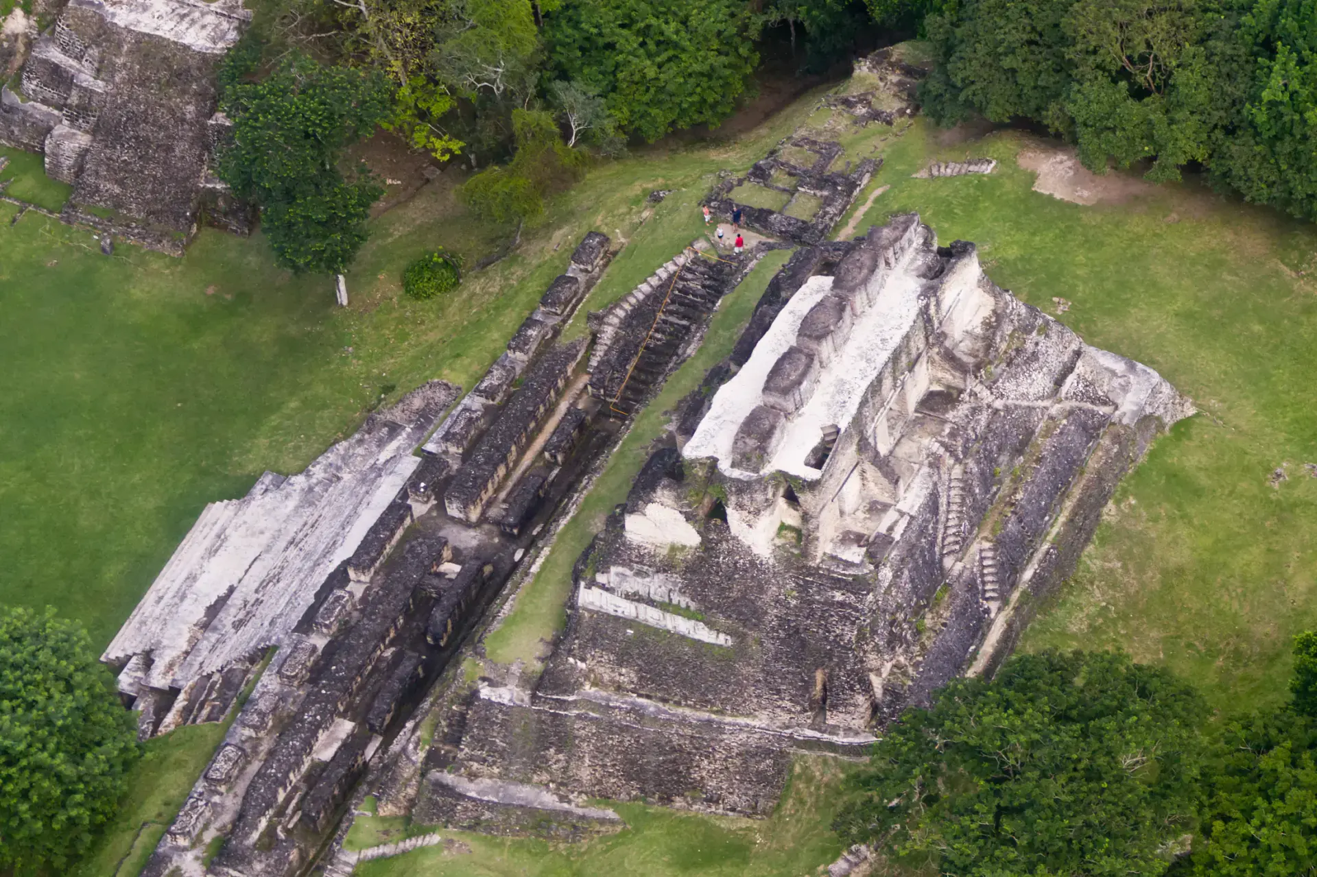 El Castillo rising above the Xunantunich archaeological reserve in western Belize