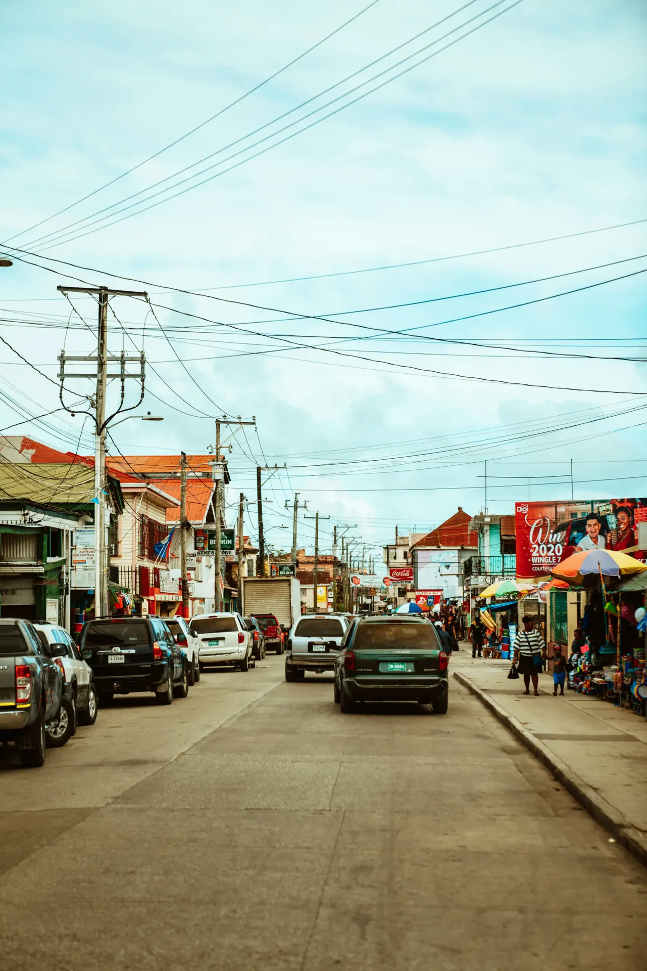 Belize travel scene featuring Belize City accommodations