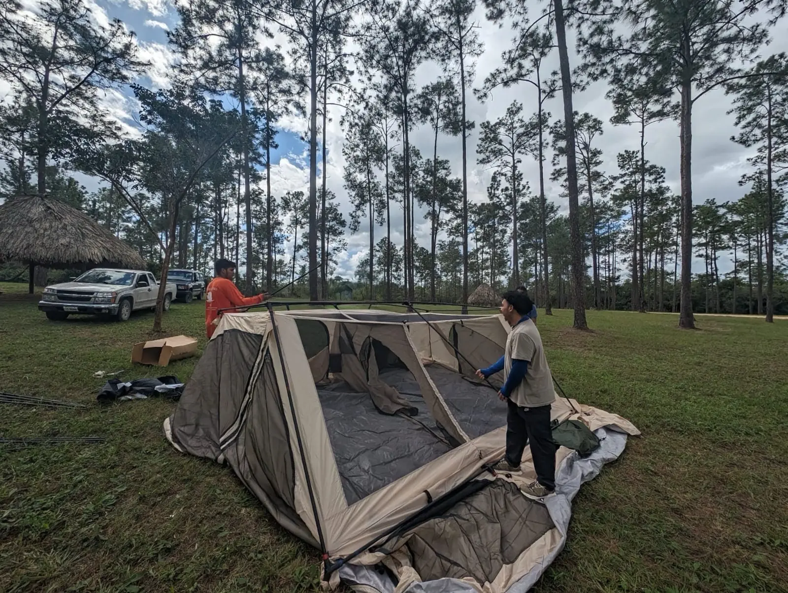 Belize travel scene featuring Remote Camp Nights