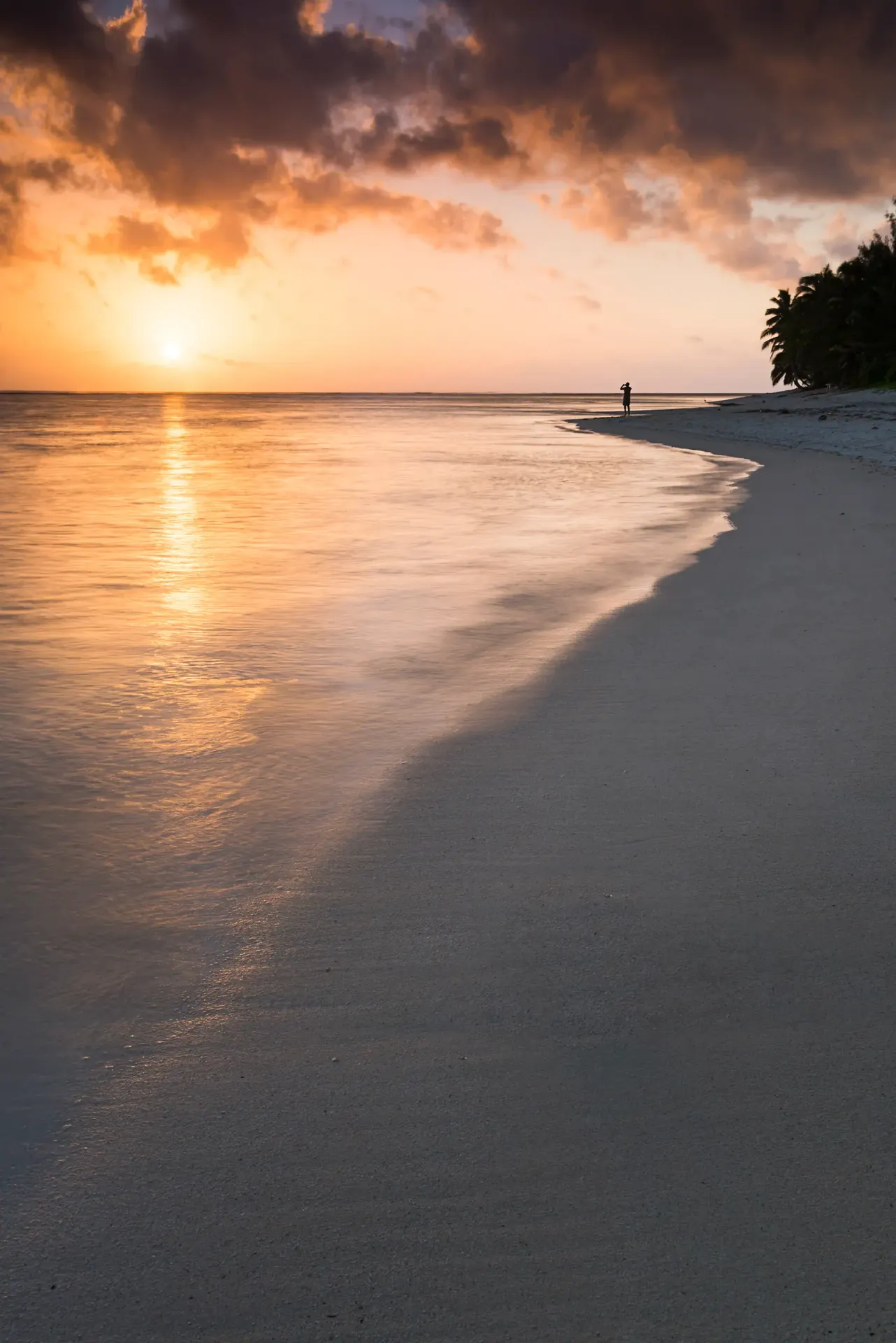 Belize travel scene featuring Quiet Morning Coast