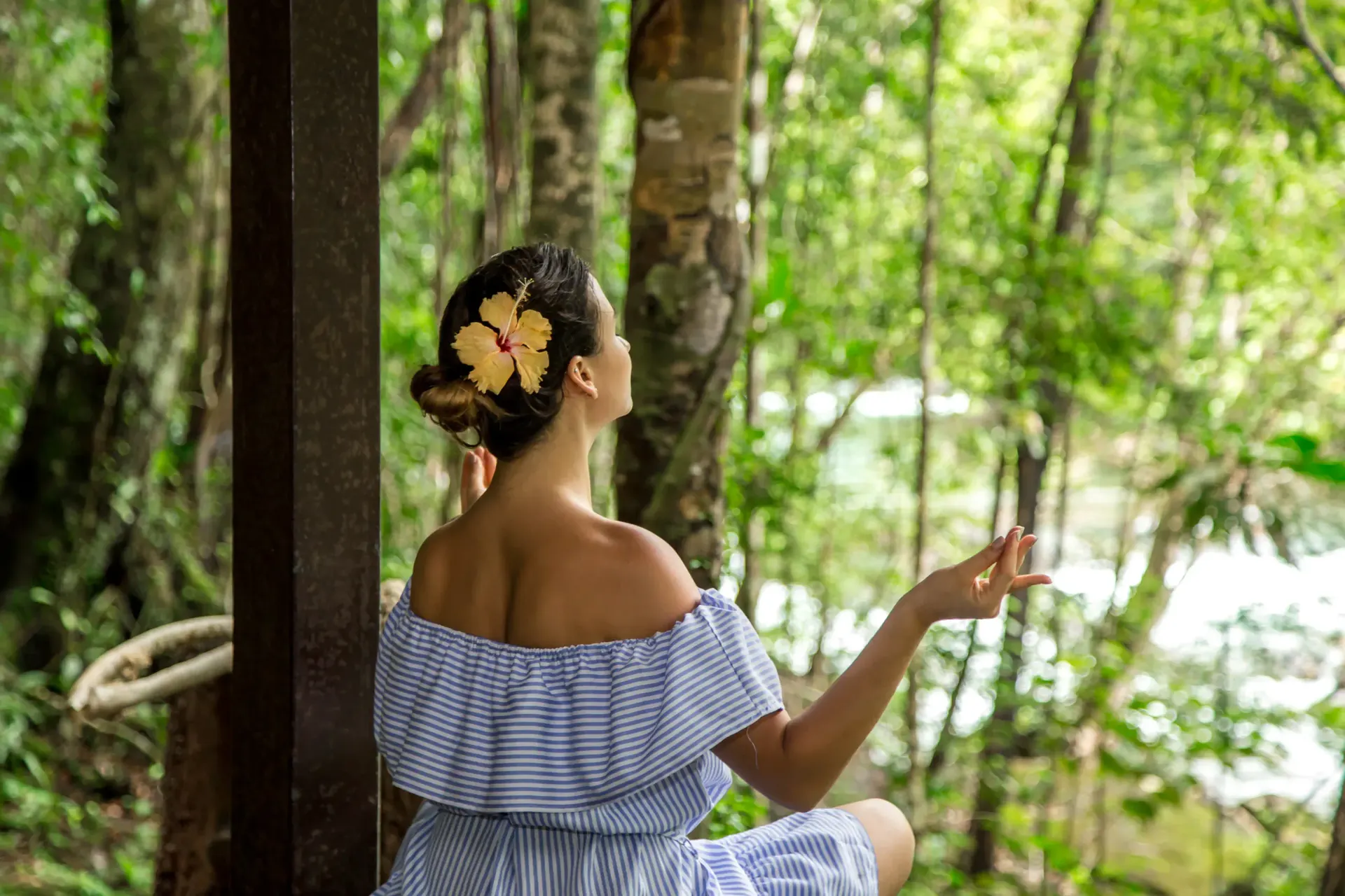 Belize travel scene featuring Yoga & Breathwork