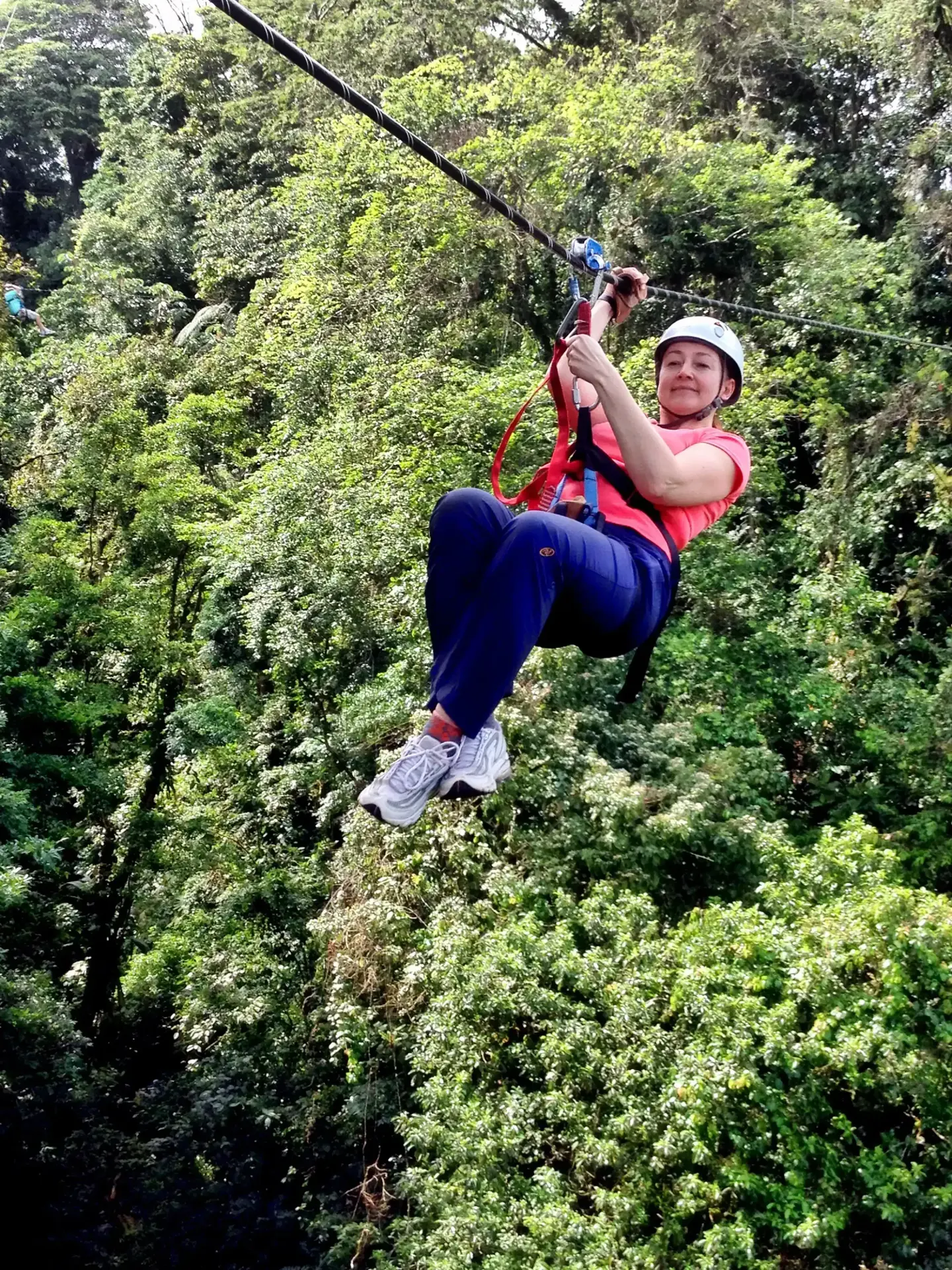 Belize travel scene featuring Canopy Zipline Runs