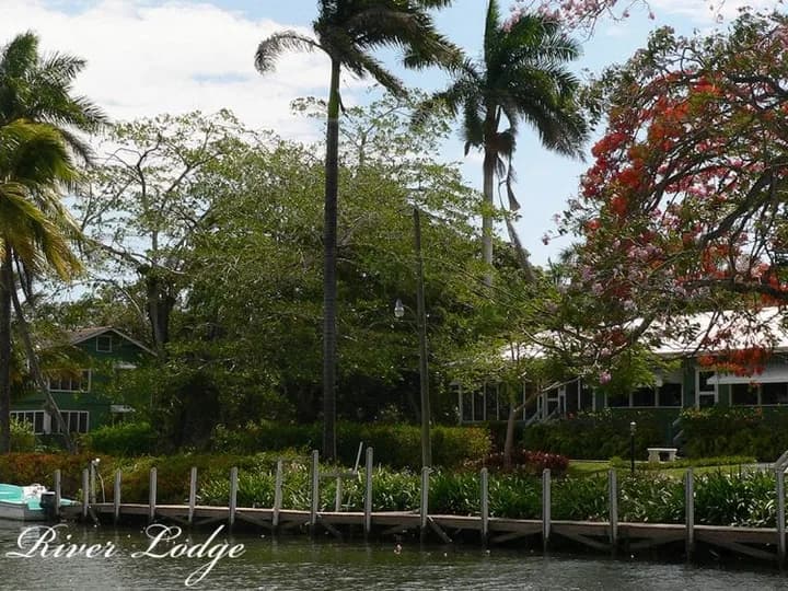 Belize travel scene featuring Belize River Lodge in Belize City