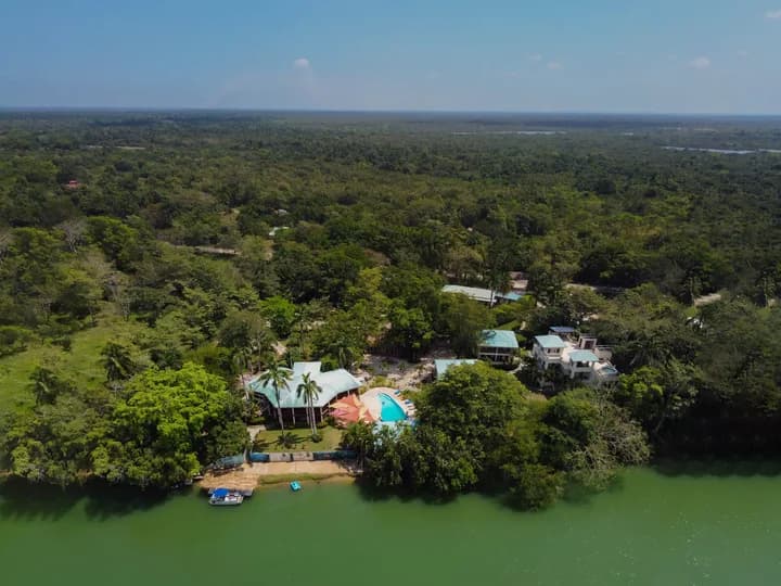 Belize travel scene featuring Black Orchid Resort in Belize City