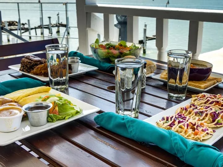 Belize travel scene featuring Martha's Cafe