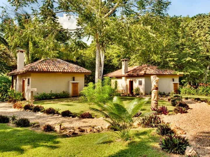Belize travel scene featuring Mystic River Resort in Cayo District