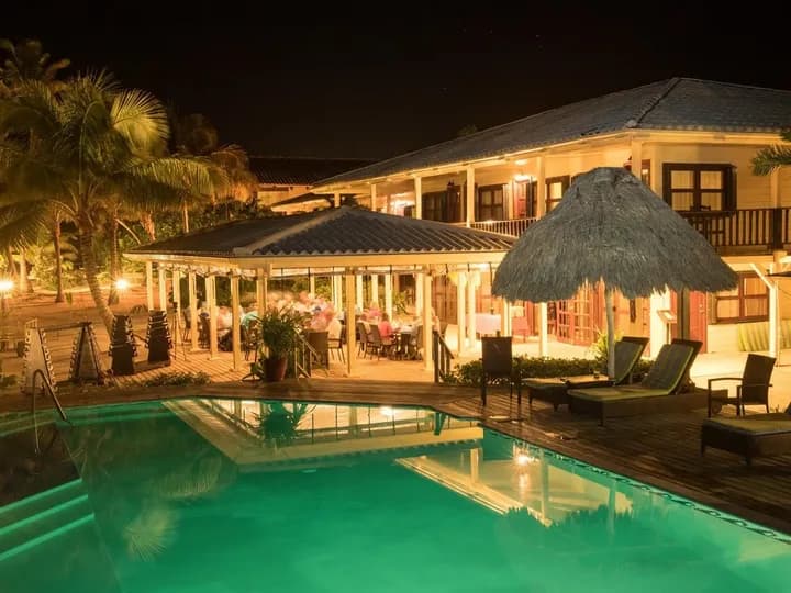 Belize travel scene featuring El Pescador in Ambergris Caye