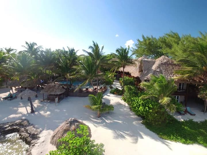 Belize travel scene featuring Xanadu Island Resort in Ambergris Caye