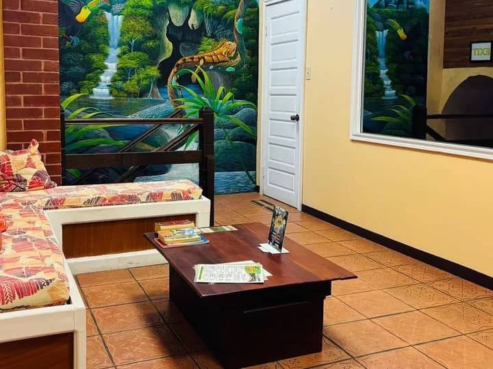 Belize travel scene featuring Yellow Belly Backpackers in San Ignacio